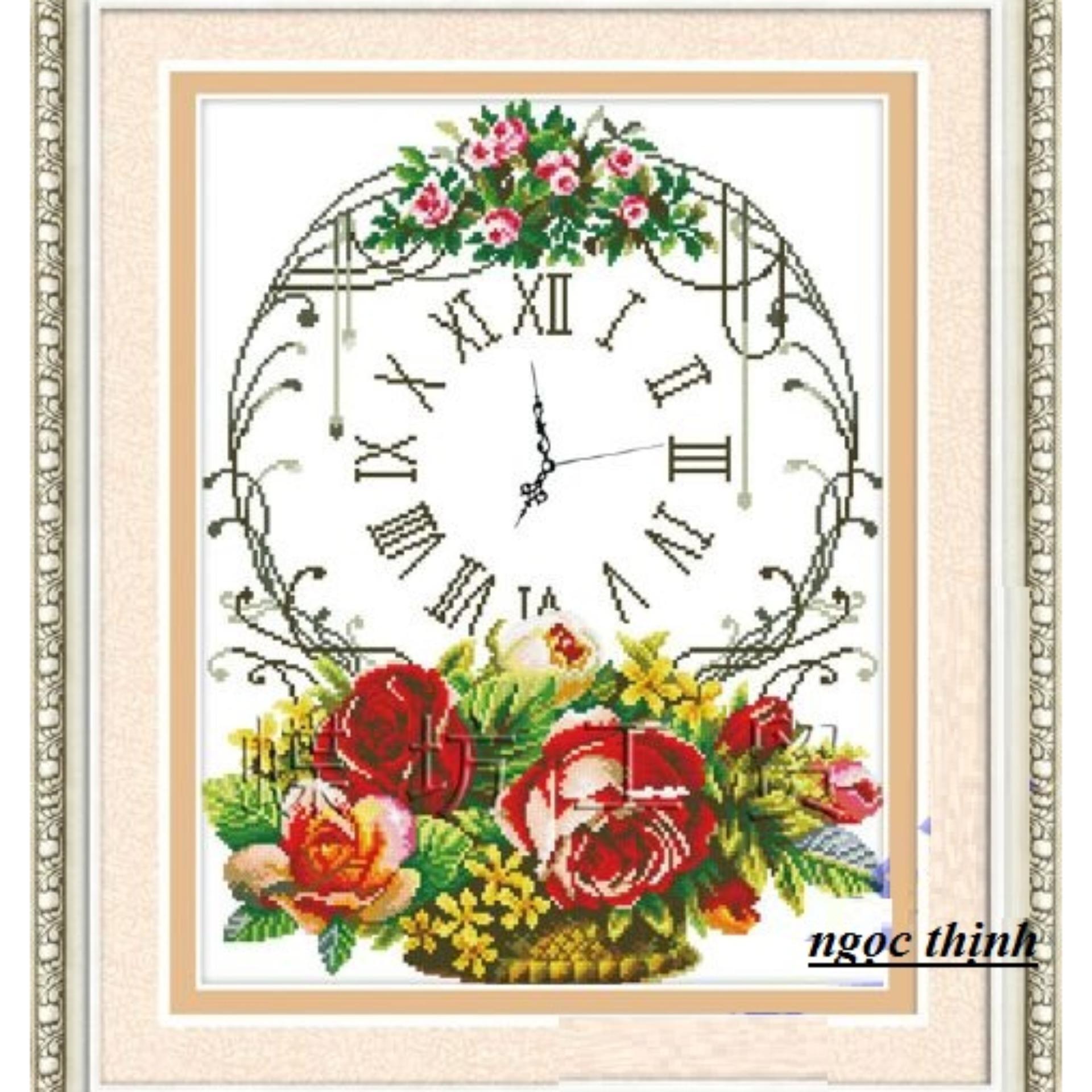 Đồng hồ giỏ hoa DLH-YA815