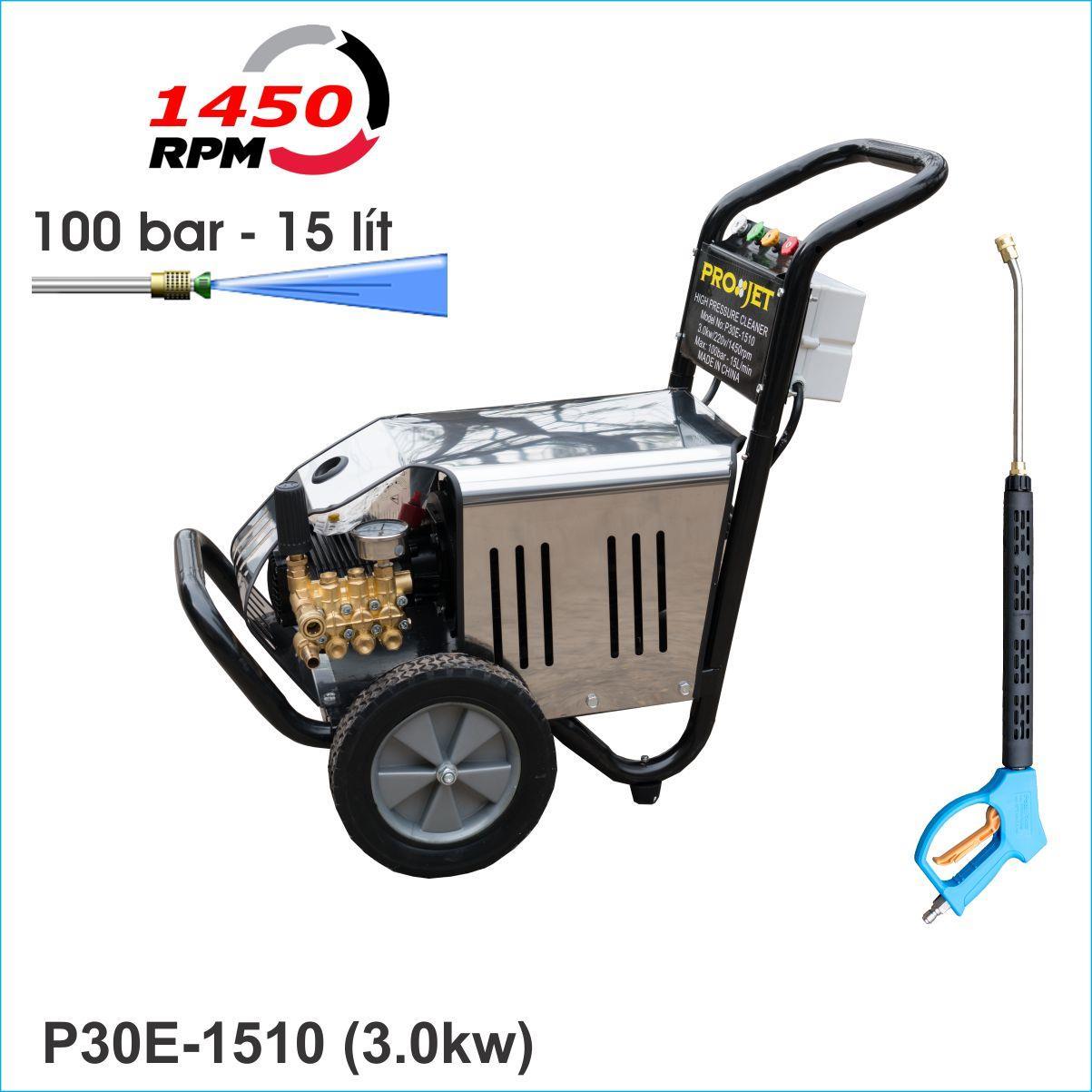 Máy rửa xe áp lực cao Projet P30E-1510 - 3kW