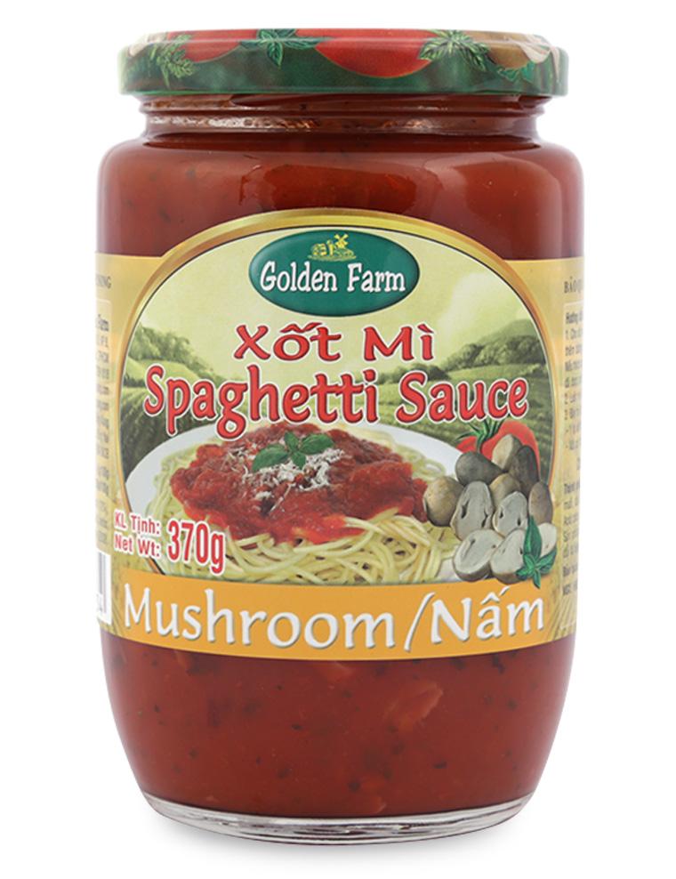 Sốt Mì Spaghetti Nấm Golden Farm 370g