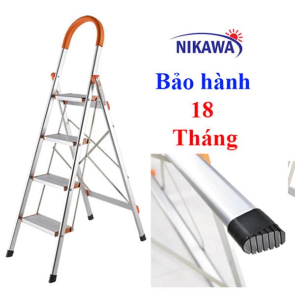 Thang nhôm ghế Nikawa NKA04 - 4 bậc 97cm Nhật Bản