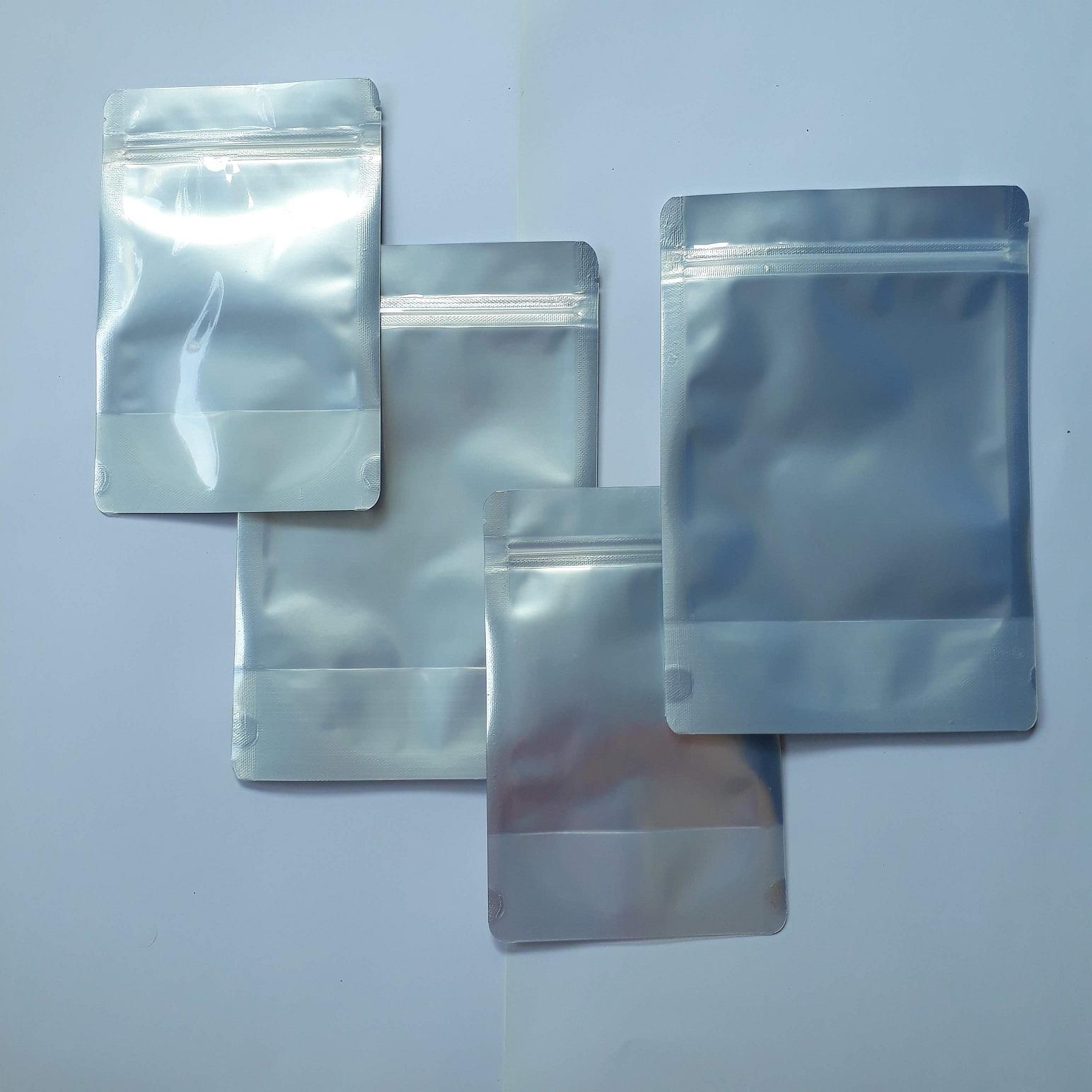 Túi zipper bạc 1kg