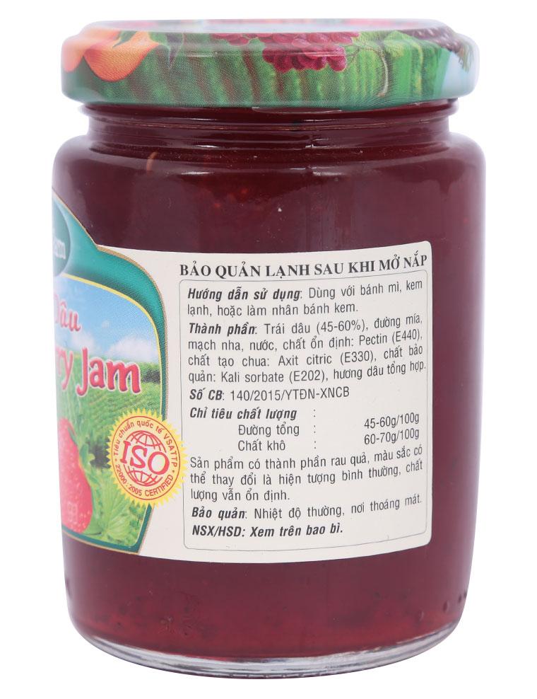 Mứt dâu Golden Farm - 210g