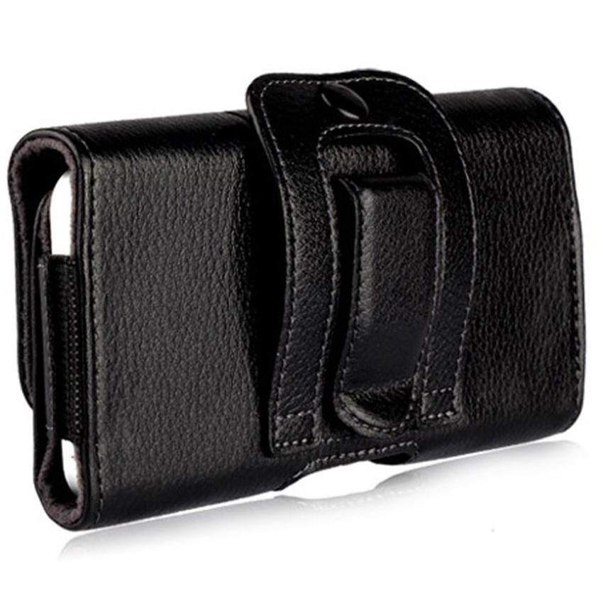 bao da cho điện thoại đeo thắt lưng 5.5 inches