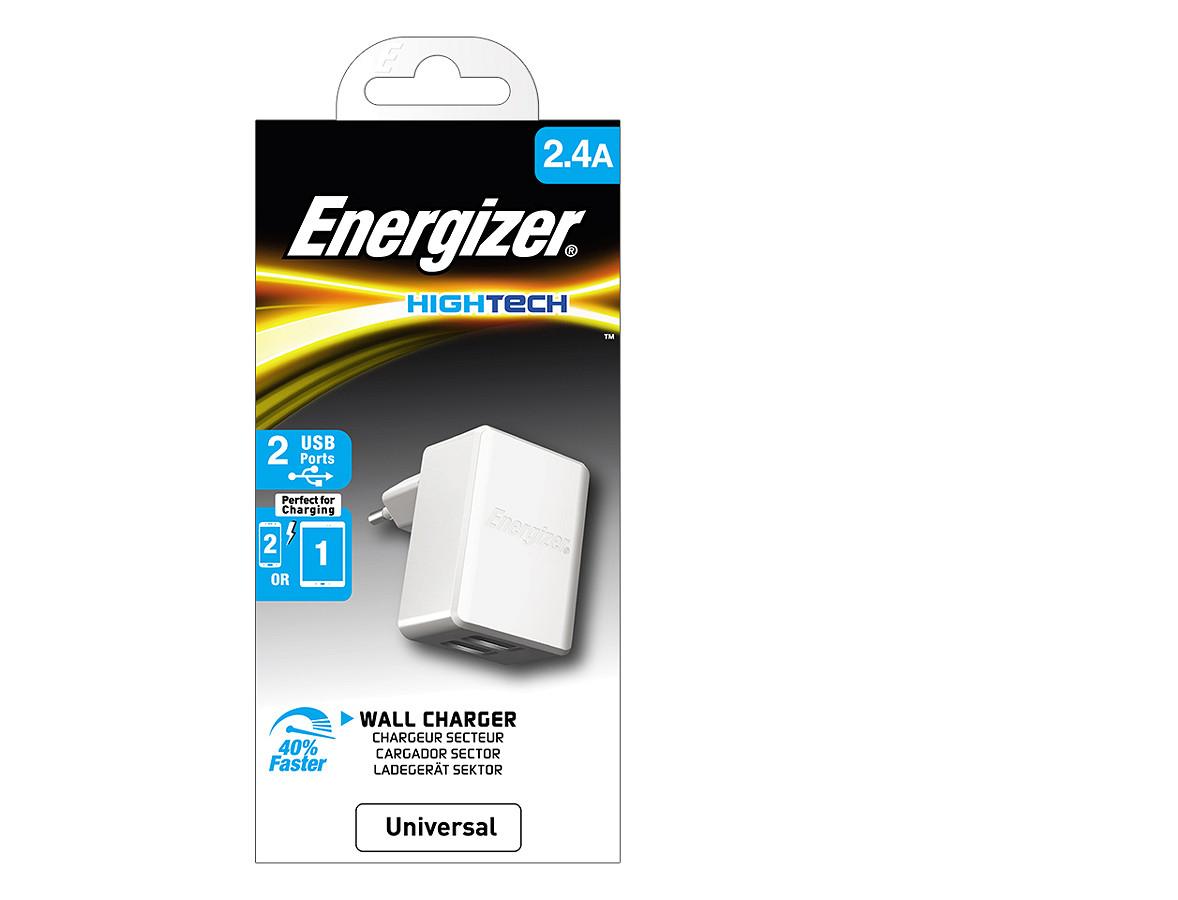 Sạc 2 cổng Energizer HT 2.4A ACA2BEUHWH3
