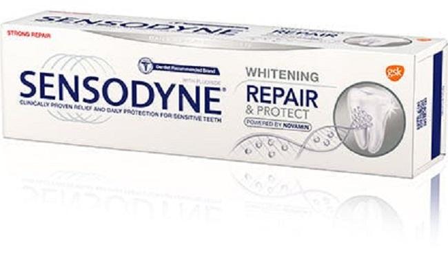 Combo 2 hộp Kem Đánh Răng Sensodyne Gentle Whitening