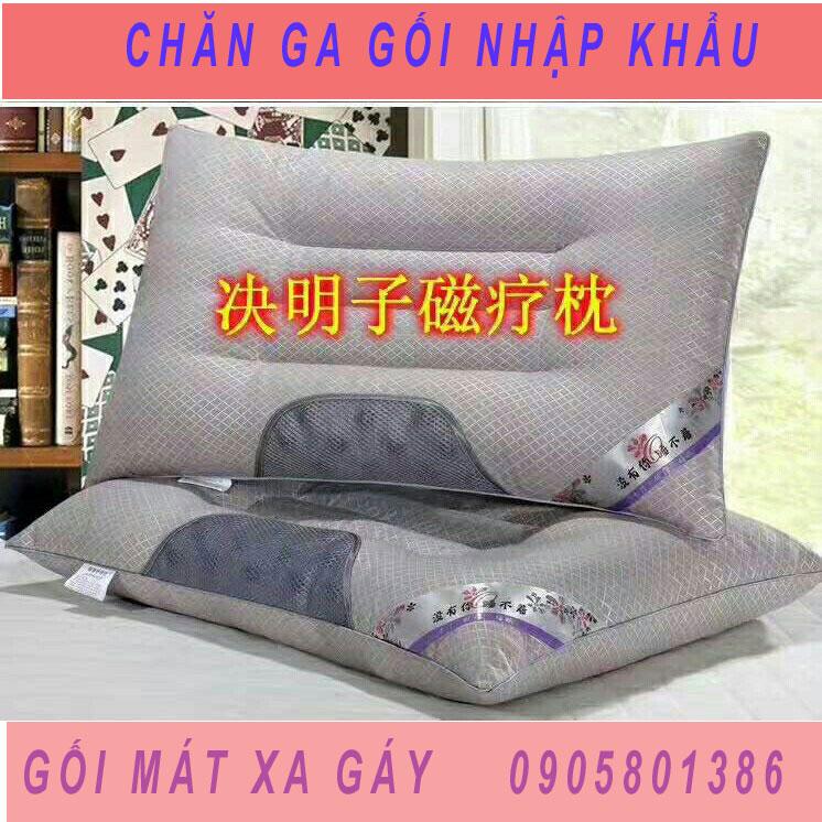 Gối mát xa chống mỏi vai gáy