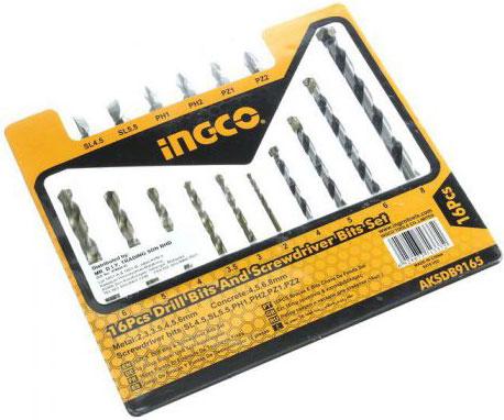 BỘ 16 MŨI KHOAN VÀ MŨI BẮT VÍT INGCO AKSDB9165