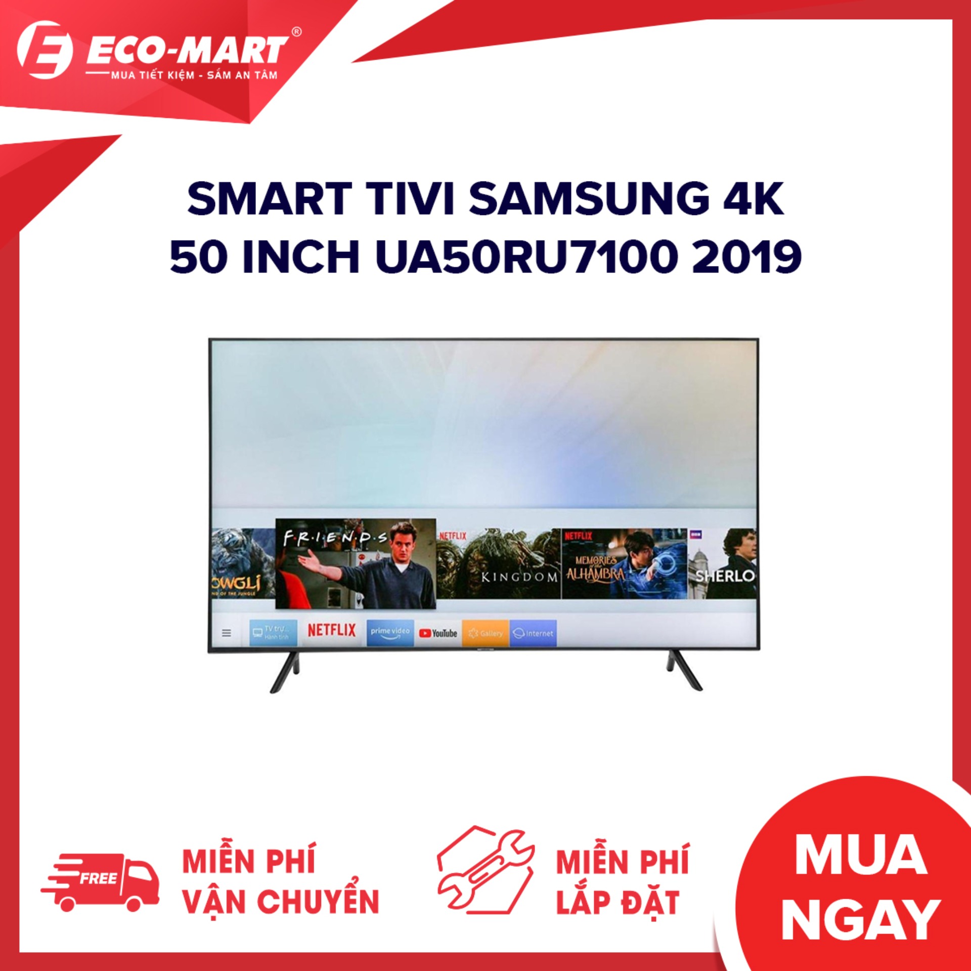 Tivi Samsung UA50RU7100 50INCH