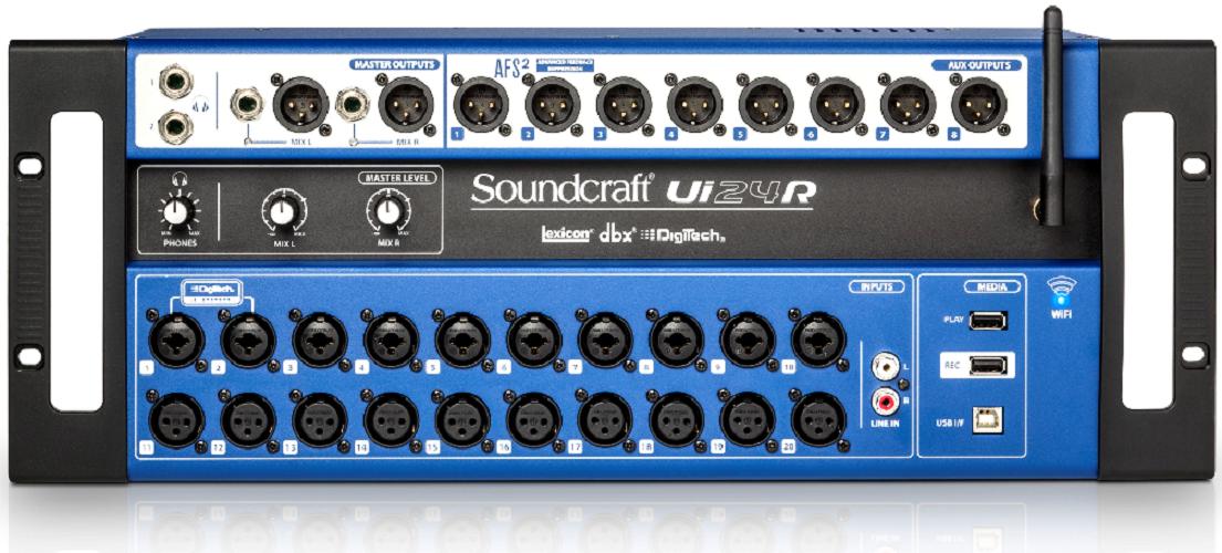 Bộ Trộn Âm Thanh Soundcraft UI24R Digital