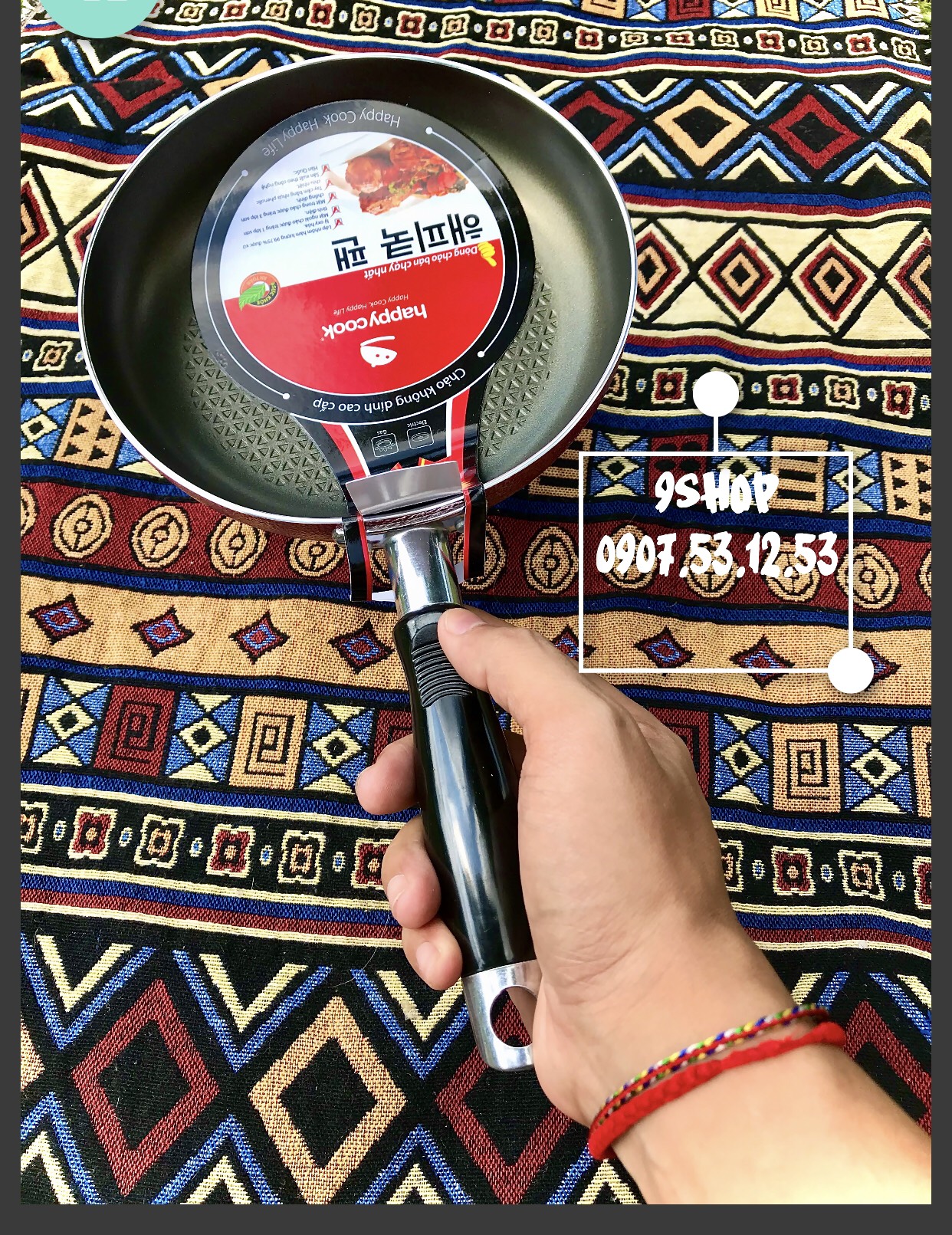 Chảo chống dính HappyCook NSF-18 18cm