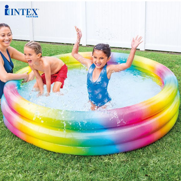 Bể bơi phao tròn hoa Intex 58449