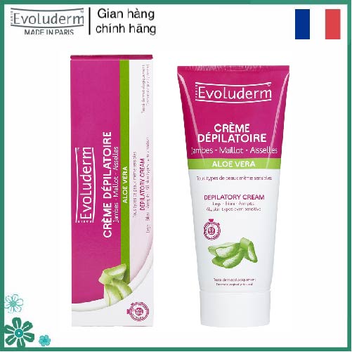 Kem tẩy lông Evoluderm Crème Depilatoire 150ml