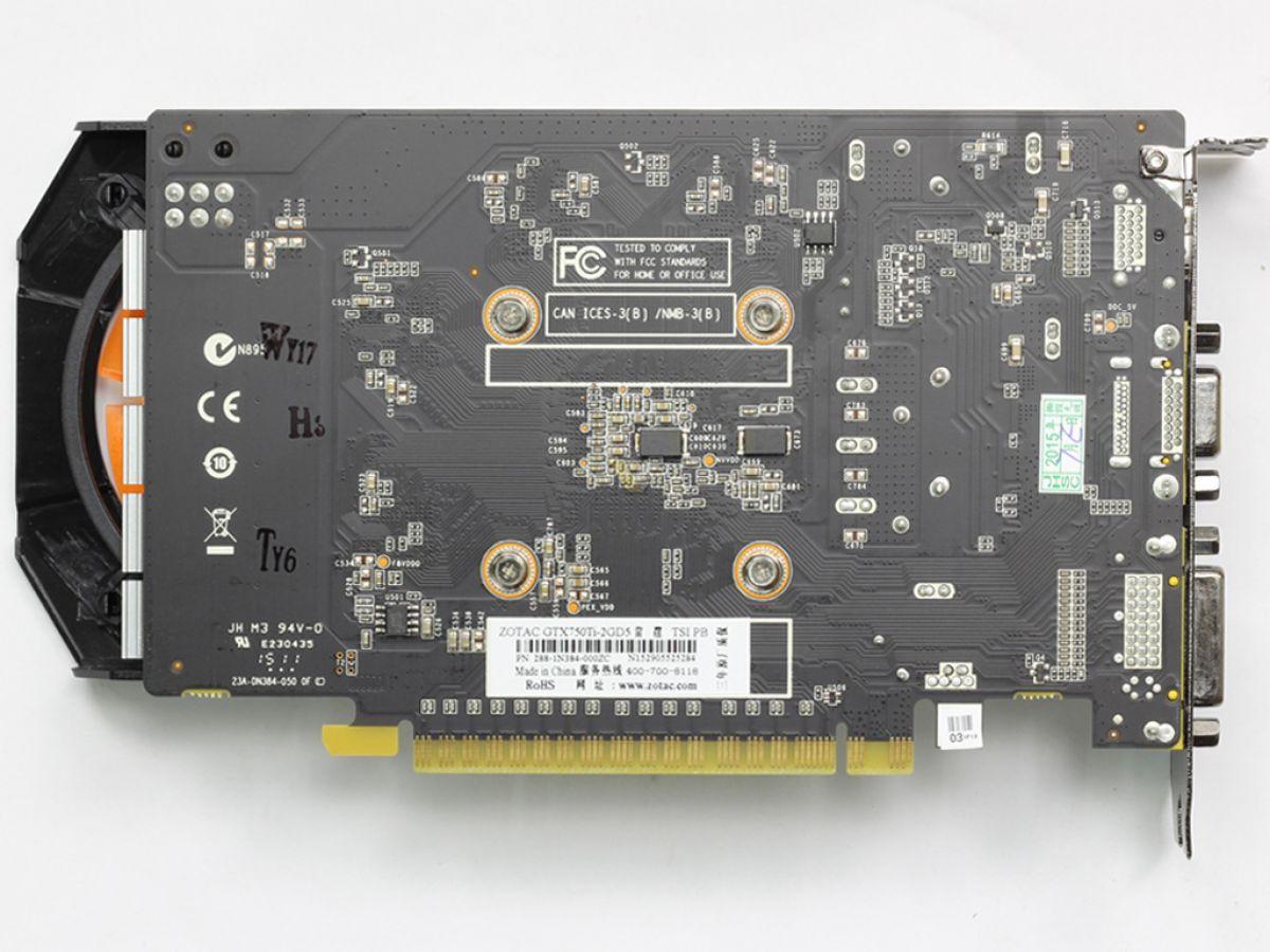 VGA ZOTAC GTX 750Ti 2GB DDR5