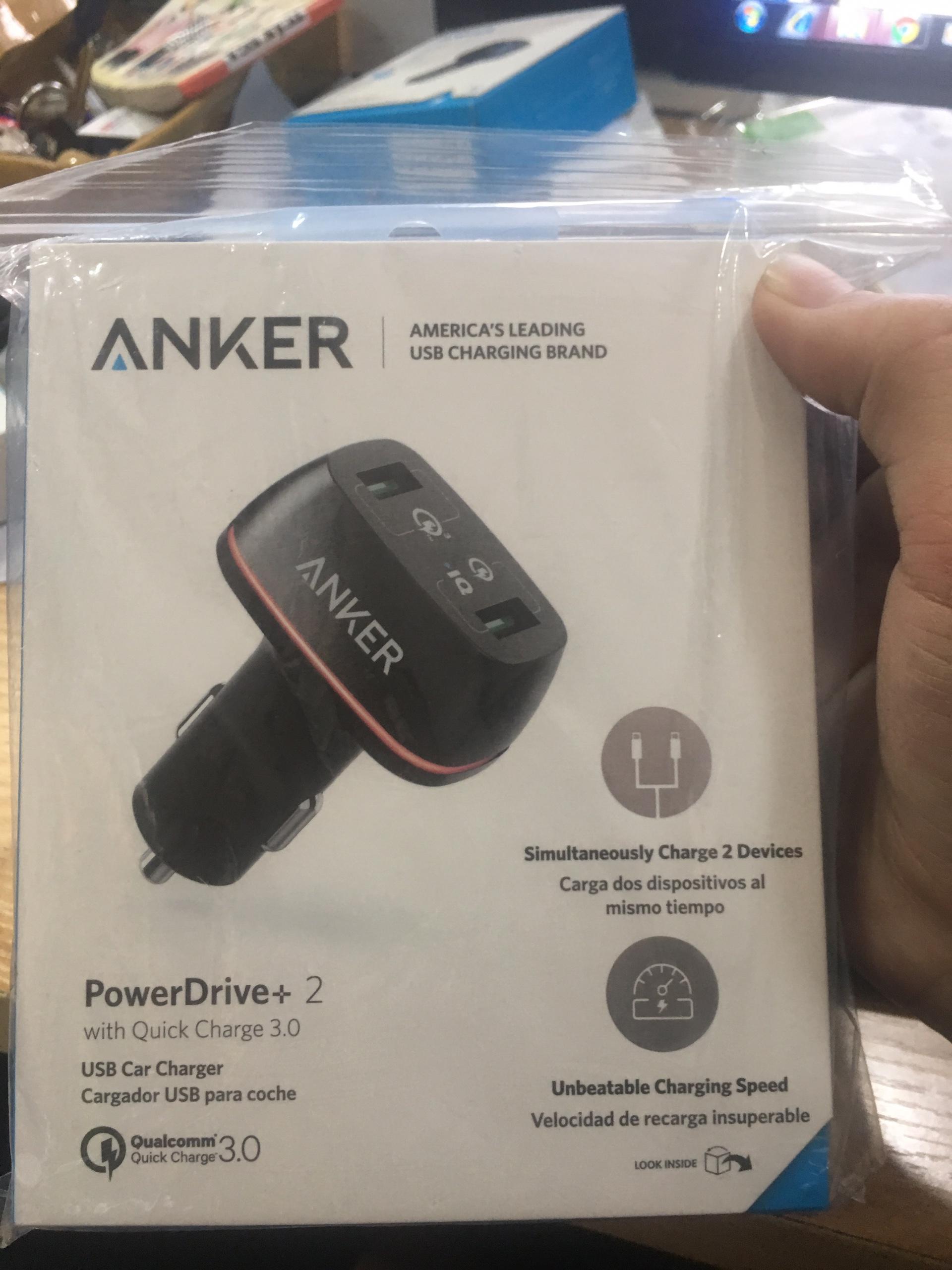Sạc Xe Hơi Anker PowerDrive+ 42w