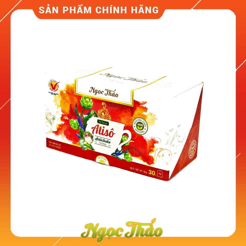 Hộp trà Atiso Ngọc Thảo 30 túi