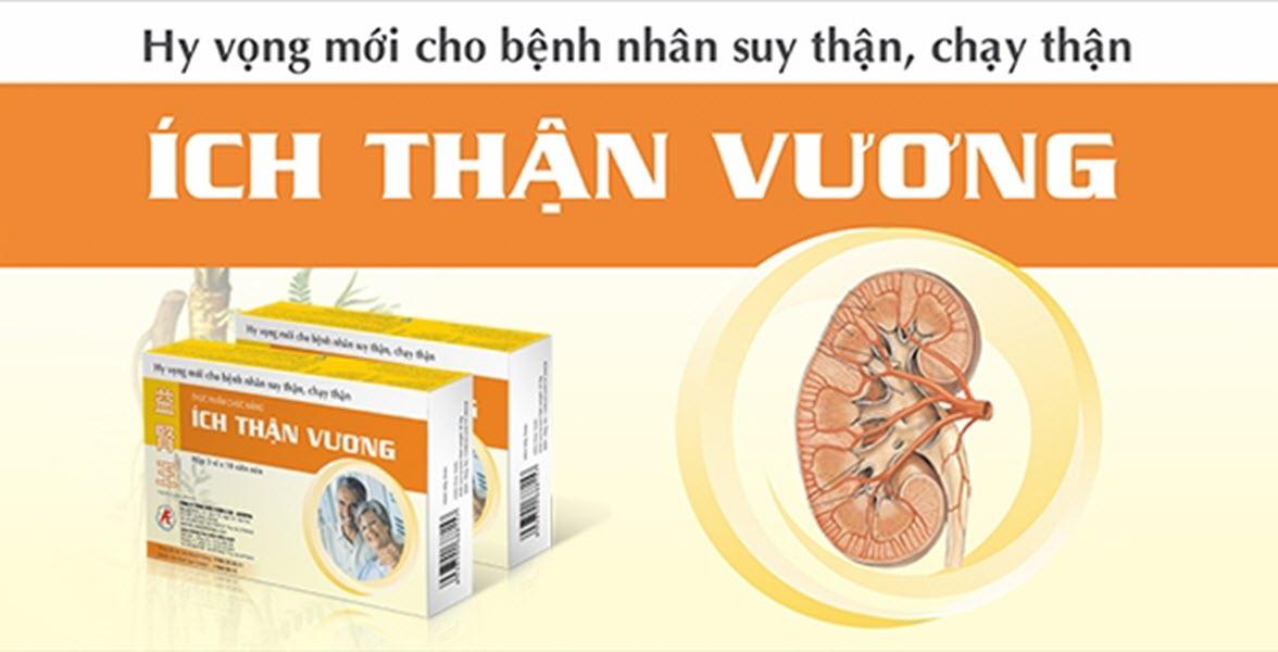Hỗ trợ điều trị suy thận Ích Thận Vương