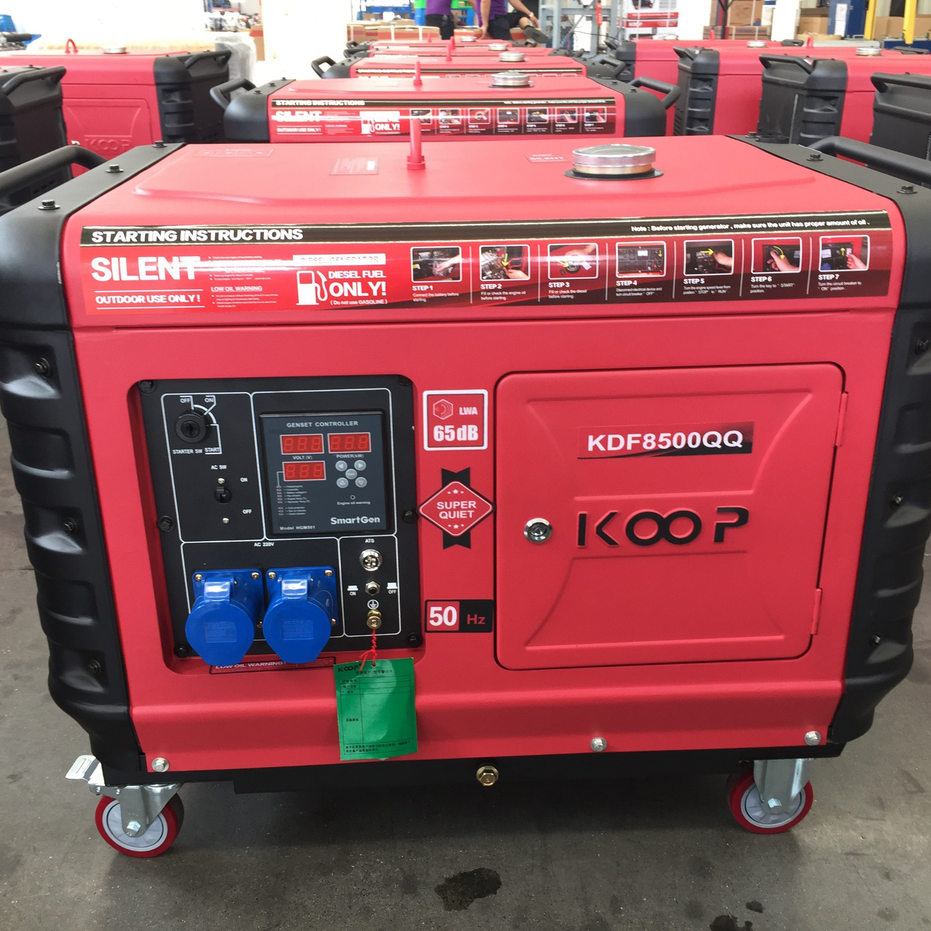 MÁY PHÁT ĐIỆN KOOP KDF8500QQ