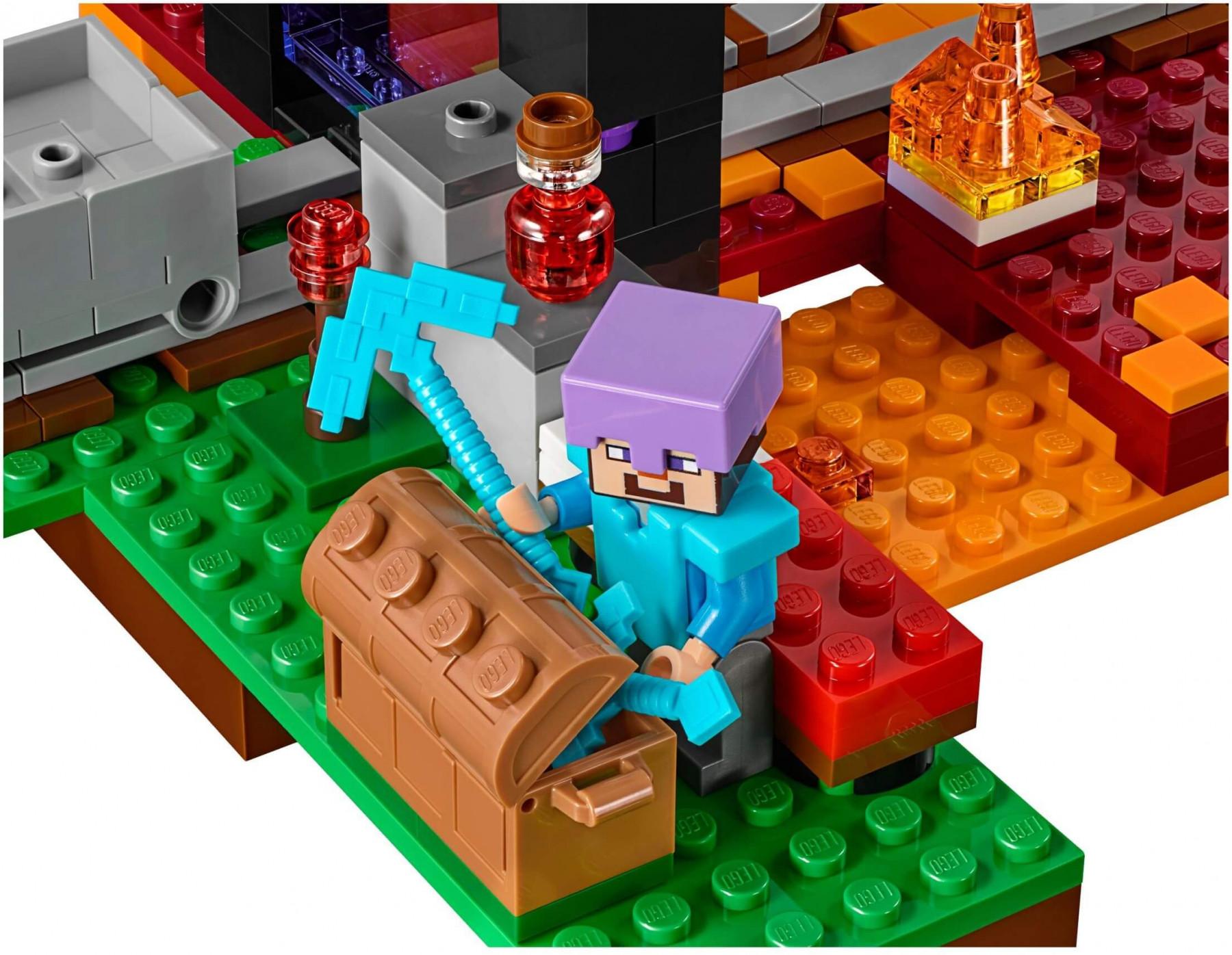 Đồ chơi lắp ráp Lego Minecraft 21143 - Cánh Cổng Địa Ngục