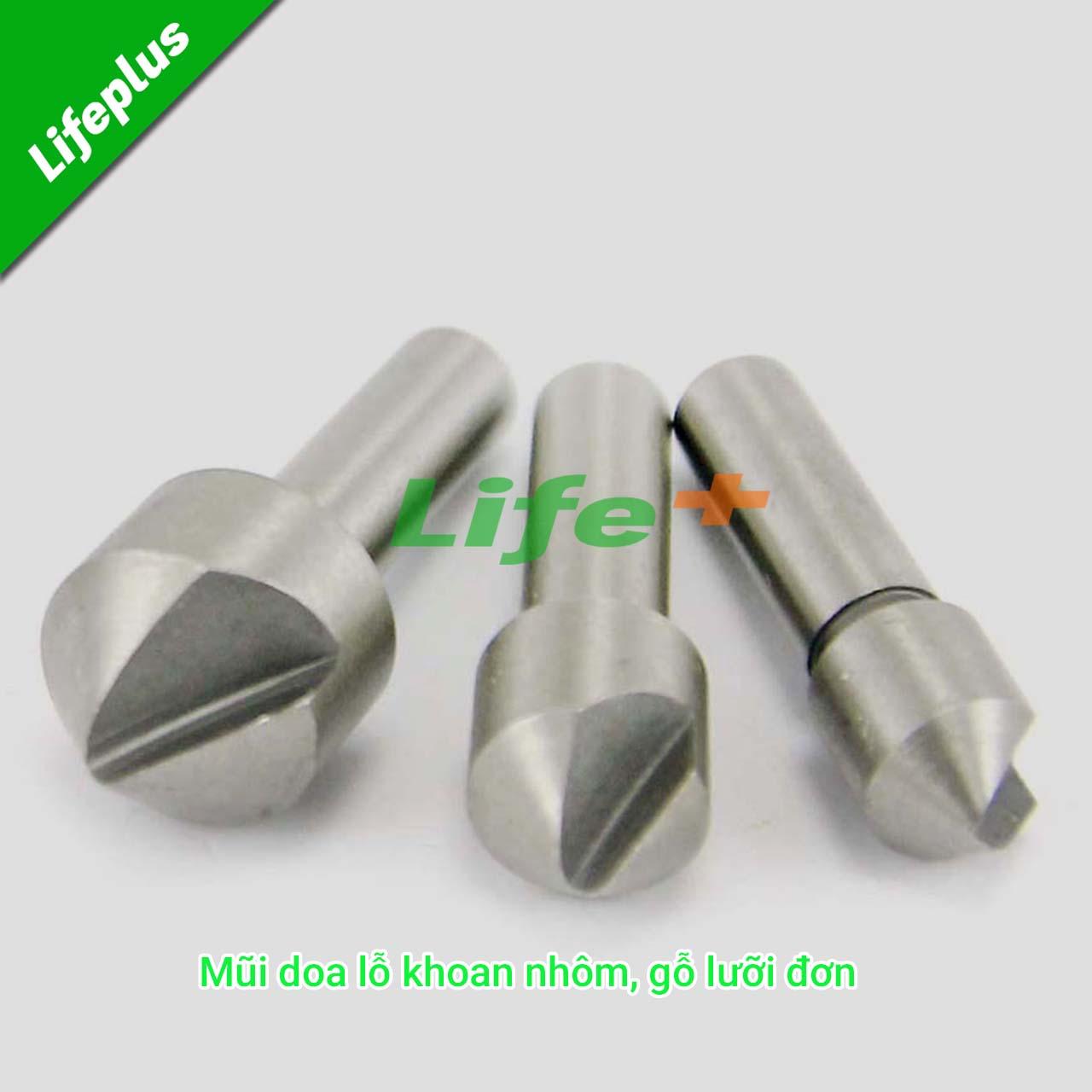 BỘ 3 MŨI DOA LỖ KHOAN NHÔM HSS 4241
