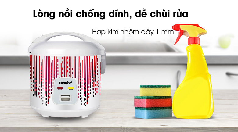 Nồi Cơm Điện Comfee CR-CM1820 D 1.8L