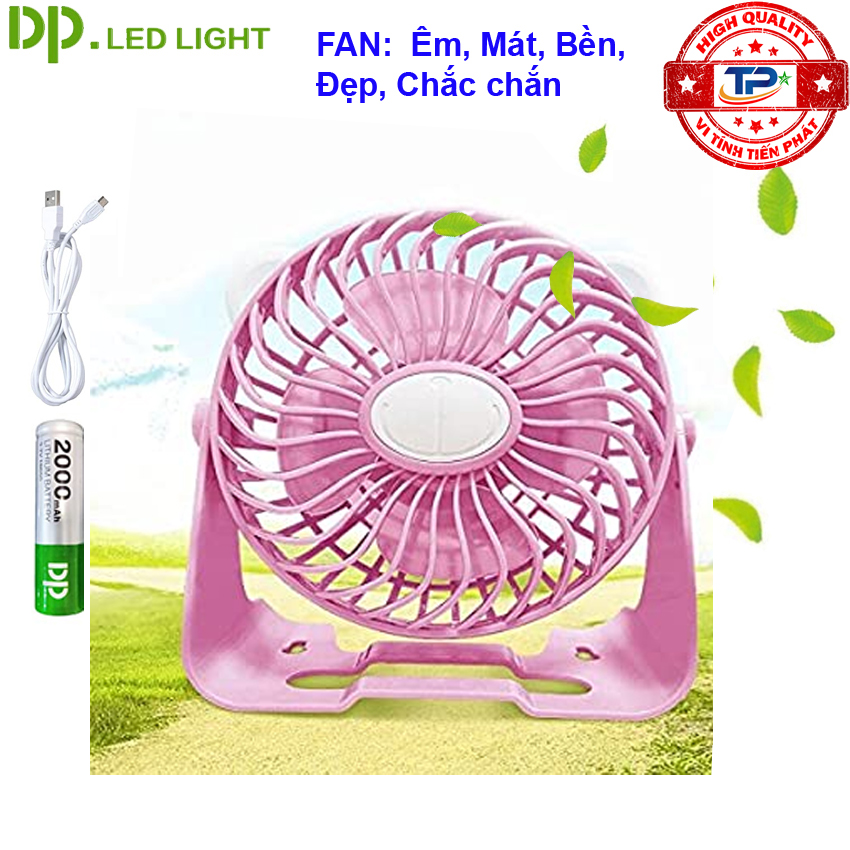 QUẠT SẠC TÍCH ĐIỆN DP-7609