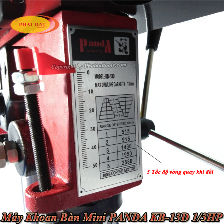 MÁY KHOAN BÀN PANDA KB-13D