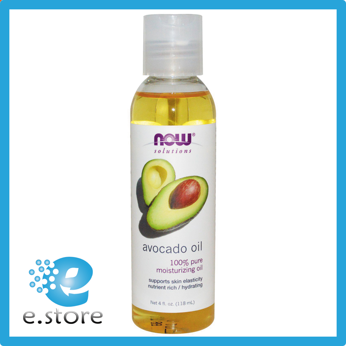 Tinh dầu bơ Now Solutions Avocado Oil 118ml