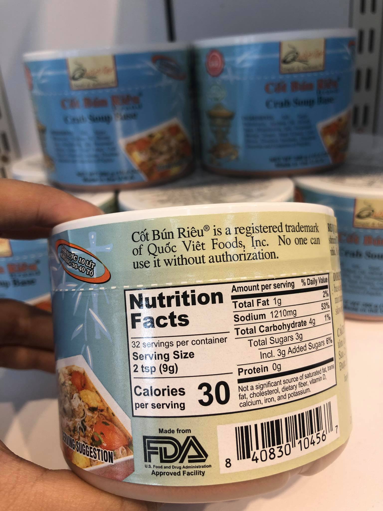 Cốt Bún Riêu Quốc Việt Foods 300g