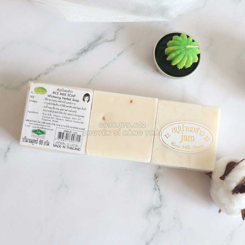 Xà Phòng Cám Gạo Jam Rice Milk Soap