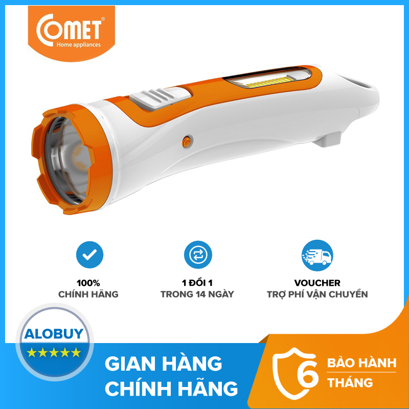Đèn pin sạc LED Comet CRT453