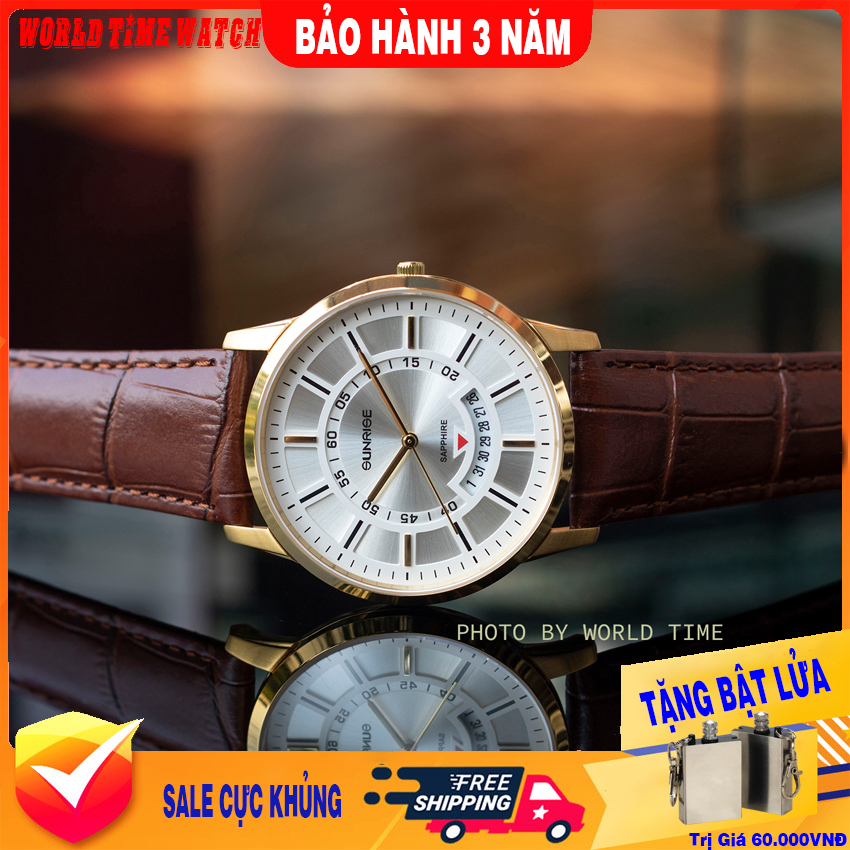 Đồng Hồ Nam Sunrise DM1118SWA B