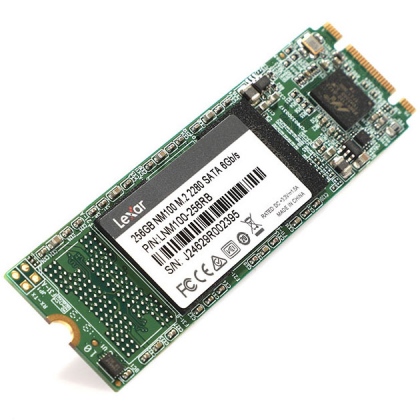 Ổ cứng SSD M2-SATA 256GB Lexar NM100 2280
