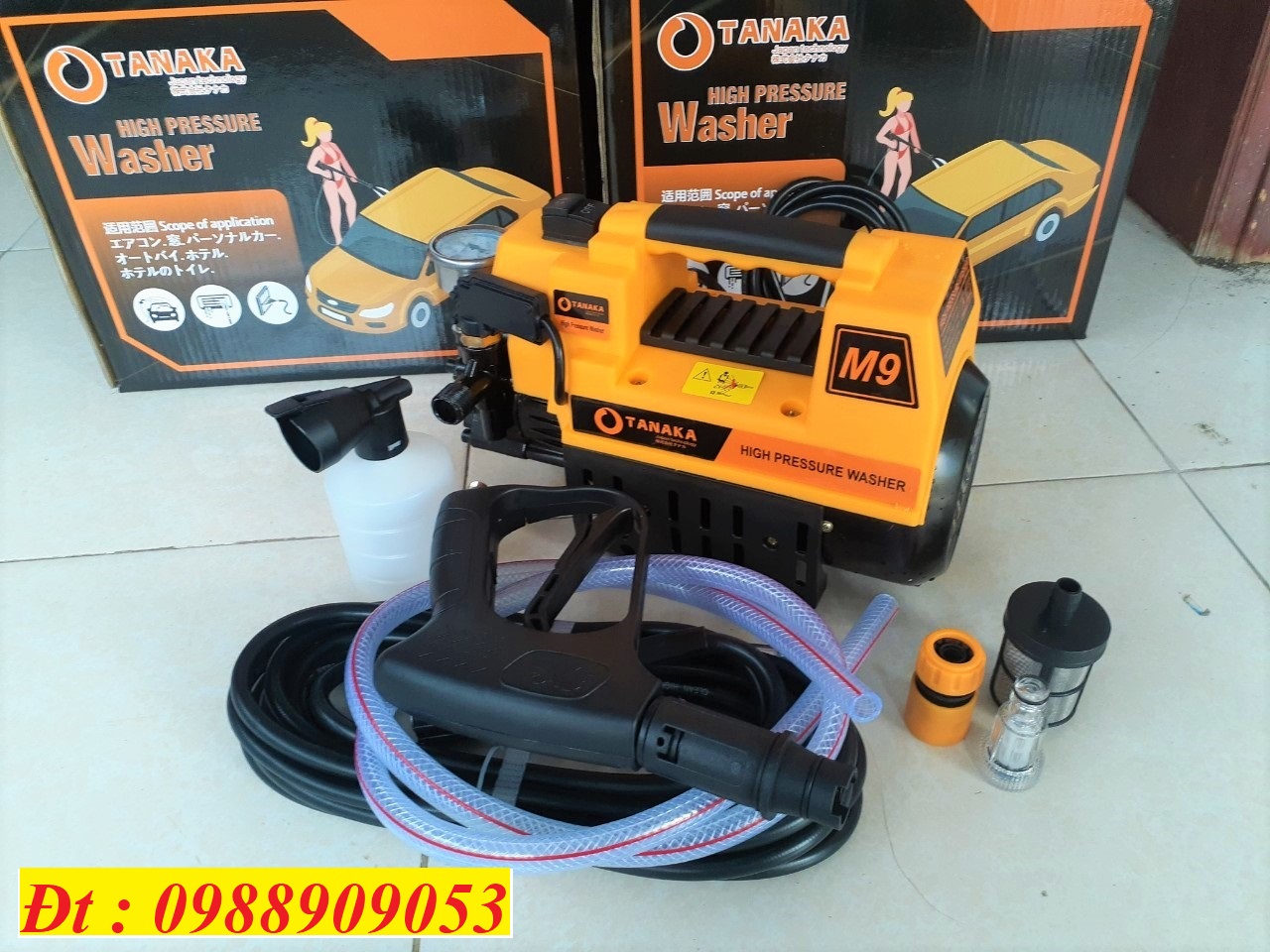 MÁY RỬA XE TANAKA M9