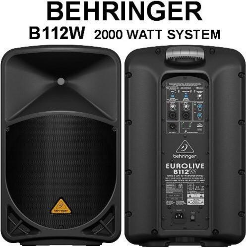 Behringer b112w hot sale