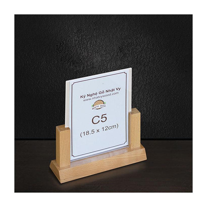 MENU MICA ĐỂ BÀN NHATVYWOOD A5-NV5104