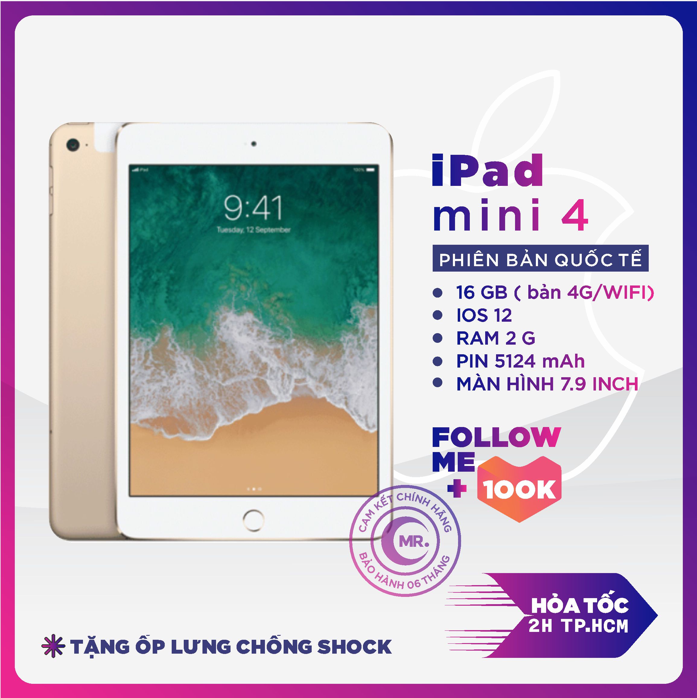 IPad Mini 4 64GB Wifi