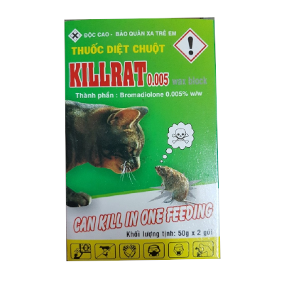 ThuốC diệt chuột Killrat 0.005 BB 500g