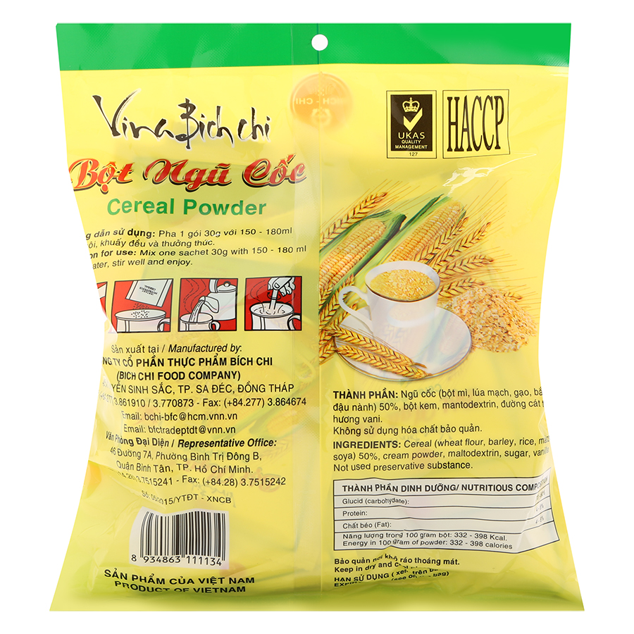 Bột Ngũ Cốc Bích Chi 300g