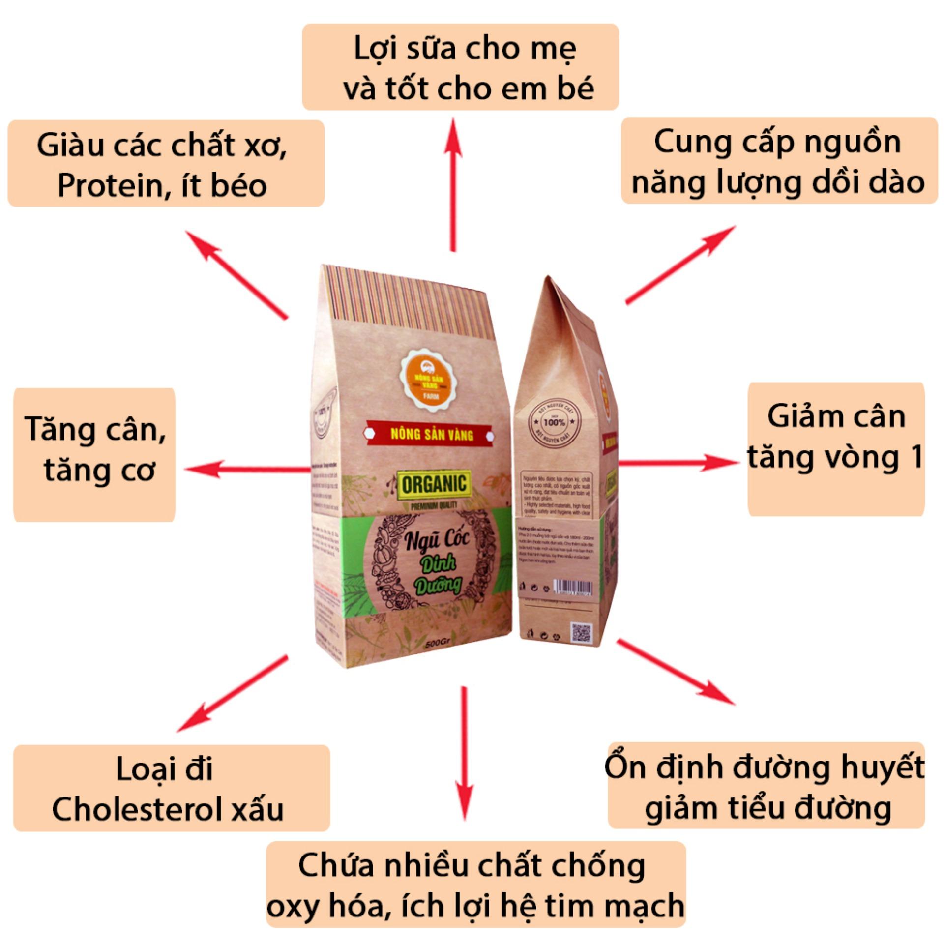 Bột Nông Sản Vàng Ngũ Cốc 500g
