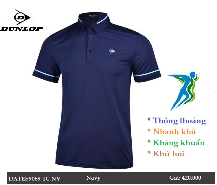 Áo Tennis Nam Dunlop DATES9069