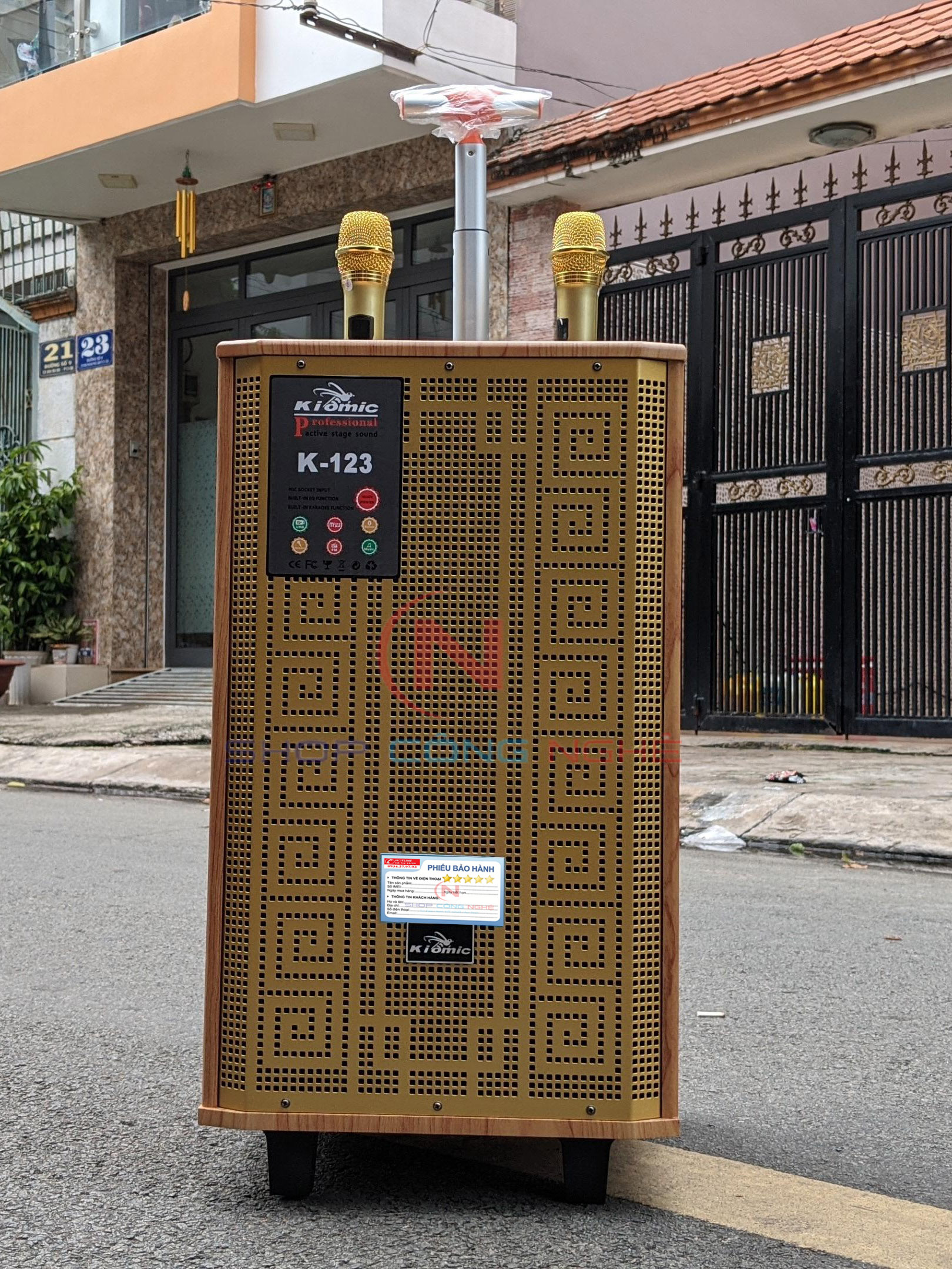 Loa Kéo Di Động Kiomic K-123