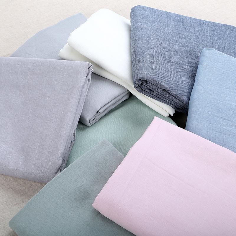 Pháp Cây Đay Linen Người Lớn Vỏ Gối Một Chiếc Giản Lược Bột Màu Xám Xanh Màu Bông Tiêu Chuẩn Vỏ Gối Một Cặp