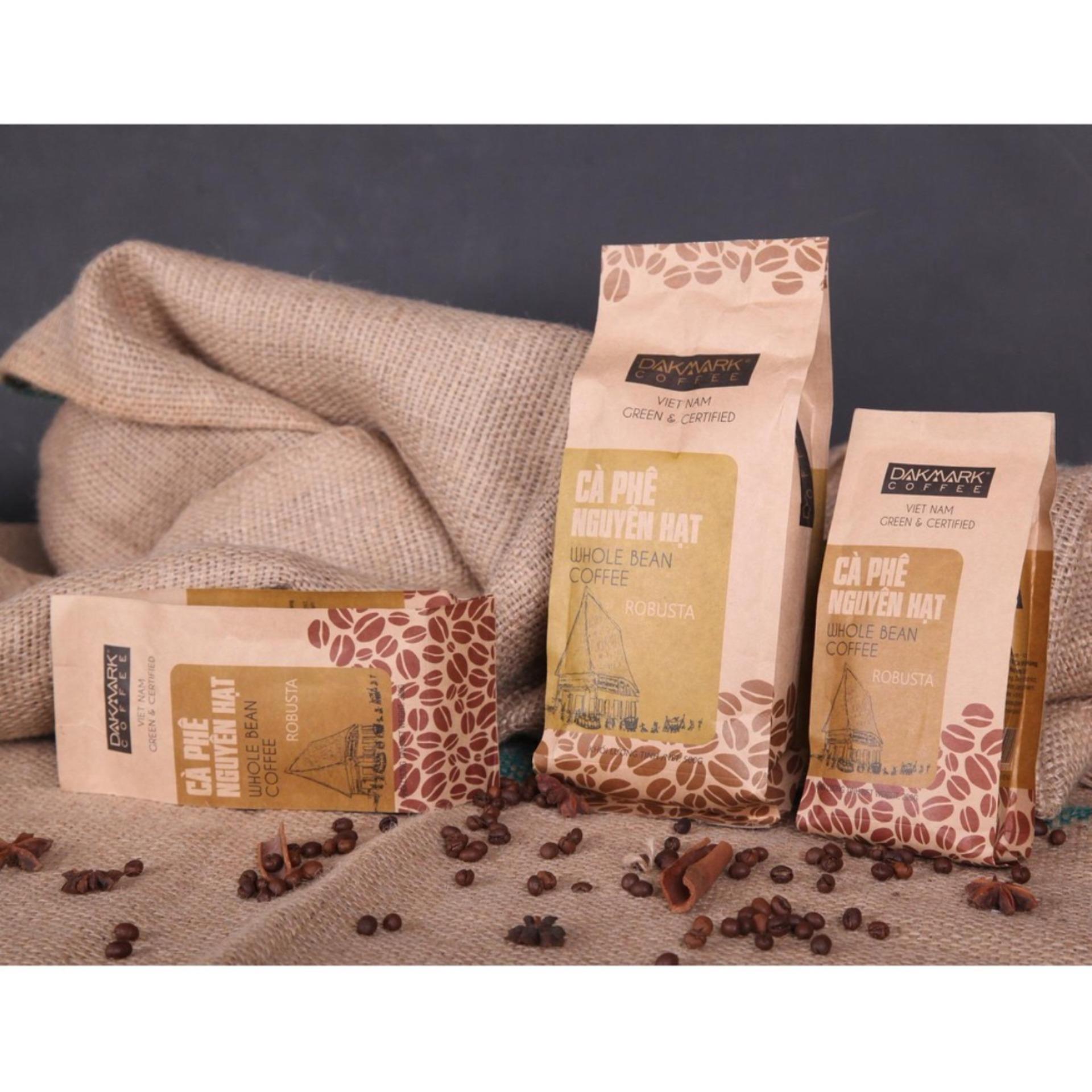 Cà phê hạt DakMark Robusta