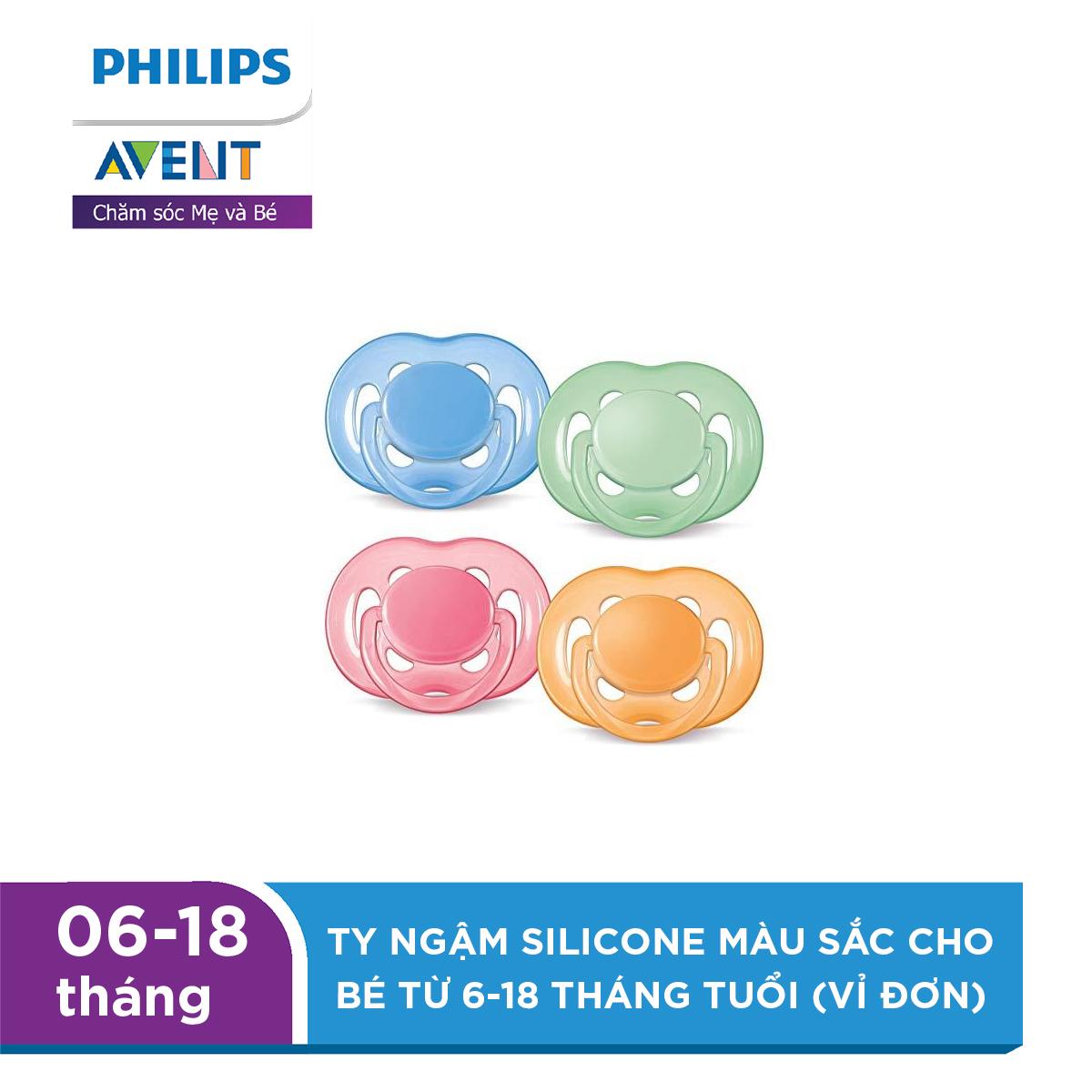 Ty ngậm đơn Avent cho bé từ 6- 18 tháng