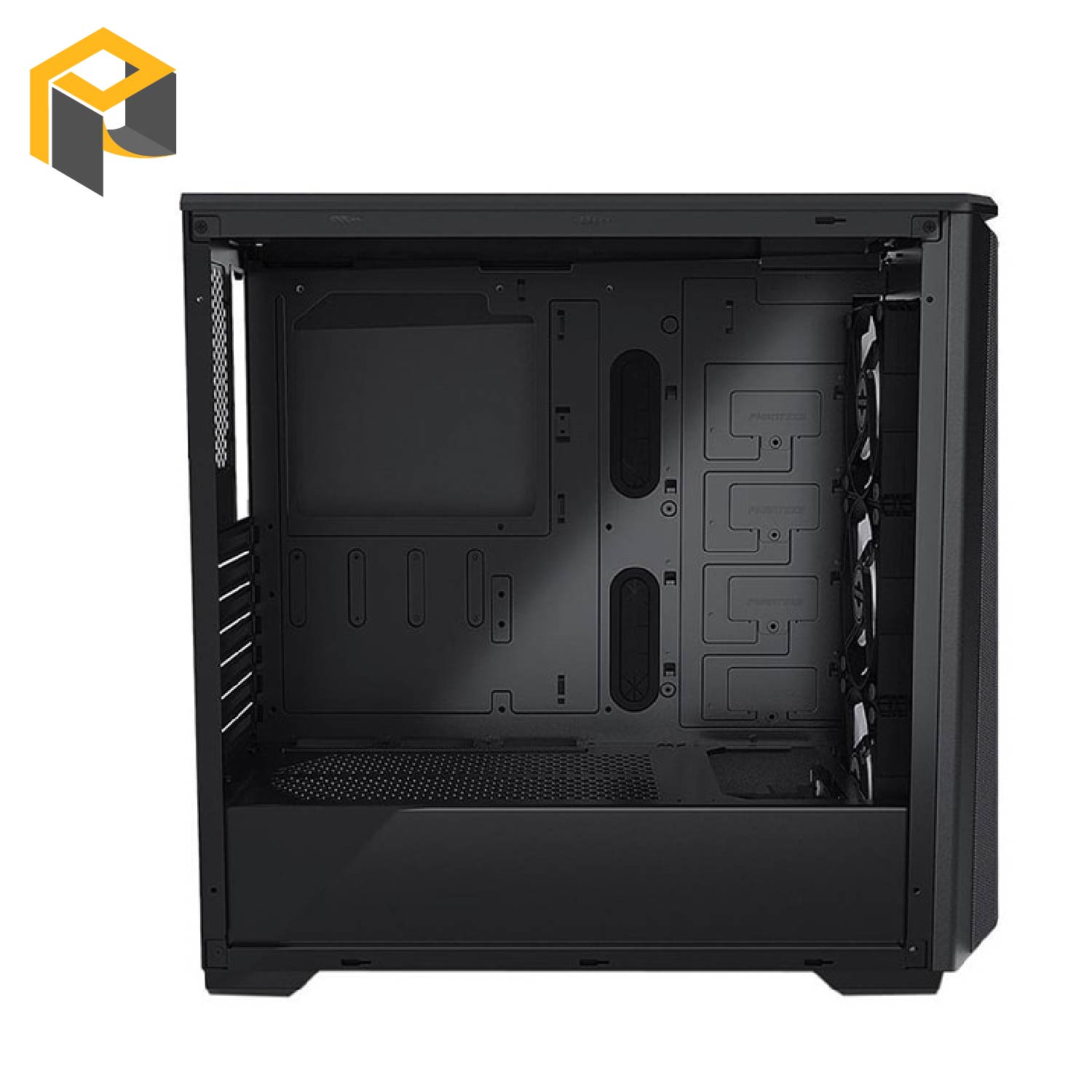 Case Phanteks Eclipse P400 RGB illumination Mid-Tower (Black/White Case)