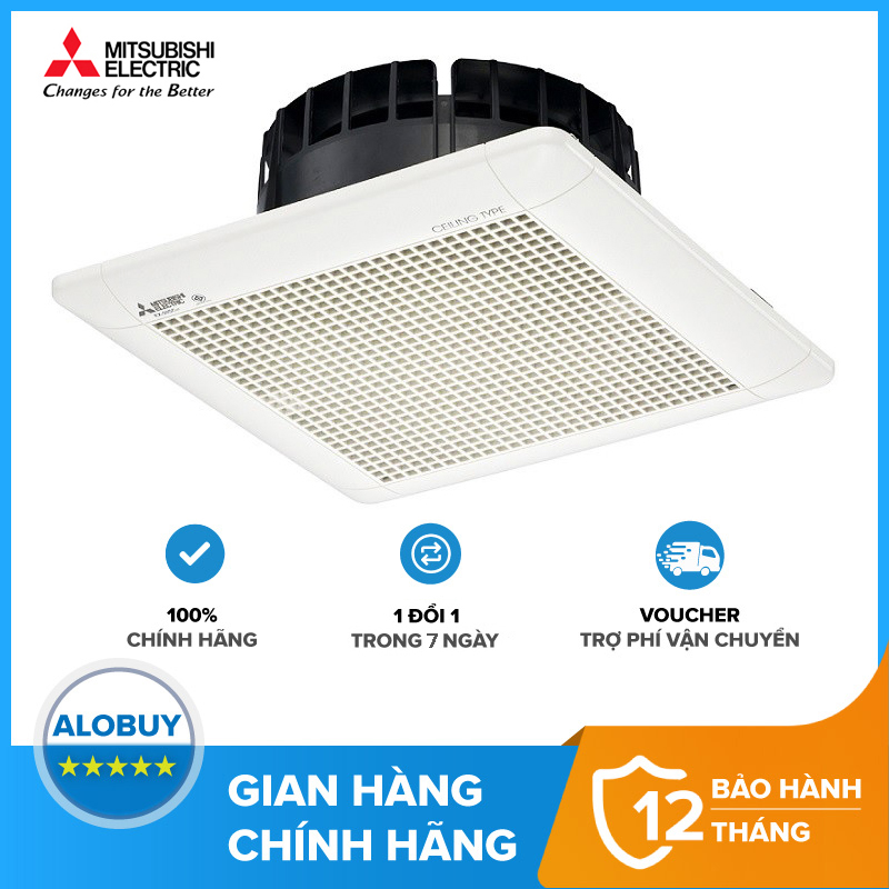 QUẠT HÚT THÔNG GIÓ ÂM TRẦM MITSUBISHI EX-15SC6T