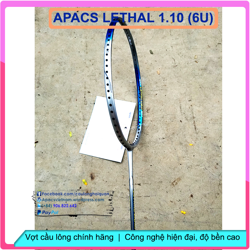 VỢT CẦU LÔNG APACS LETHAL LIGHT 1.10