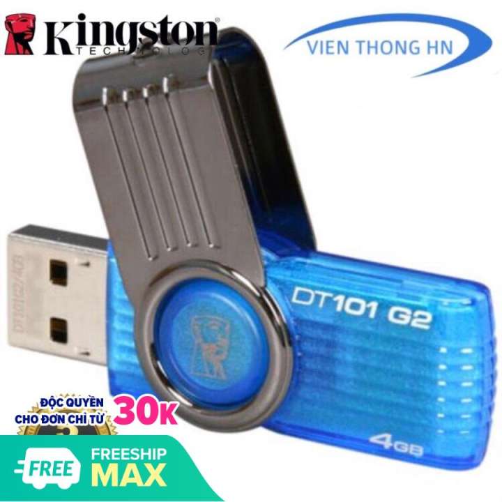 USB 2.0 Kingston DataTreveler 4GB (DT101G2)