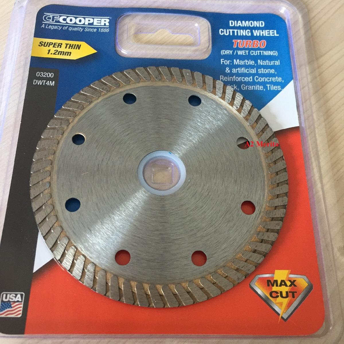 LƯỠI CẮT KIM CƯƠNG TURBO COOPER DWT4M