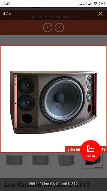Loa karaoke CA Sound K-312